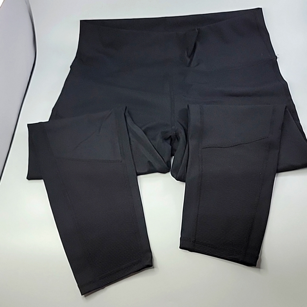 Zyia Black Cropped Leggings 16-18